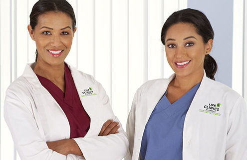 Lice clinic clinicians