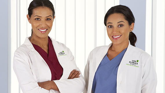 Lice clinic clinicians