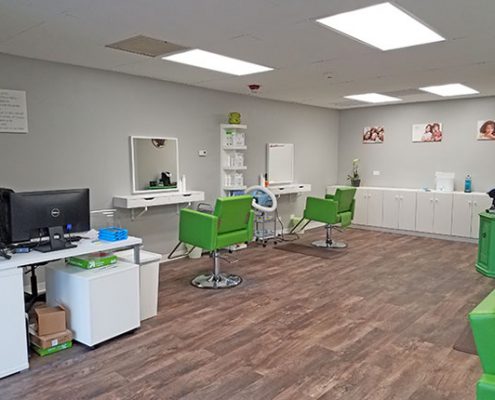 VernonHillsInterior2 Inside the clinic at Lice Clinics of America Spring Grove location in Illinois